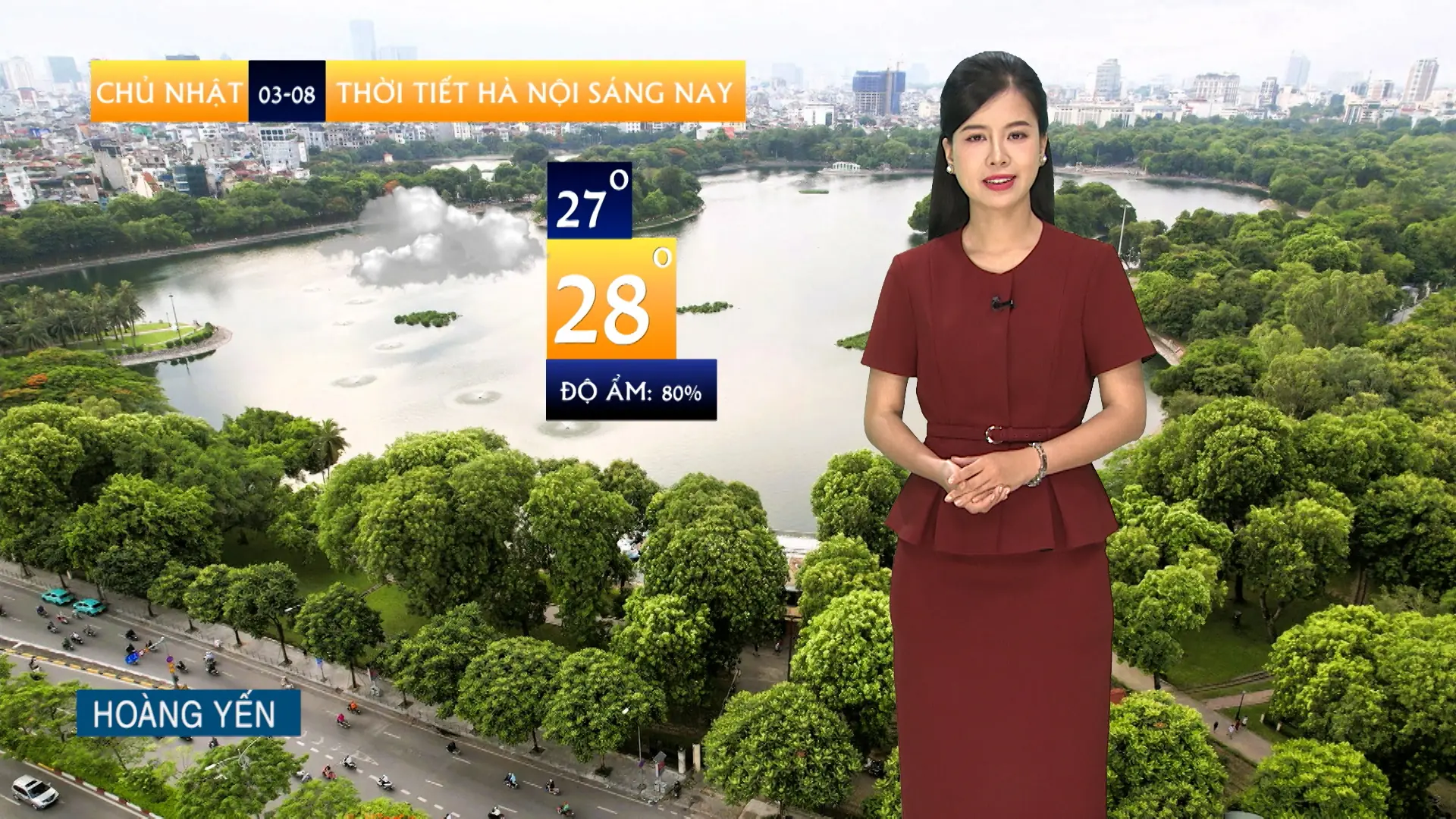 Dự báo thời tiết sáng | 03/08/2025

